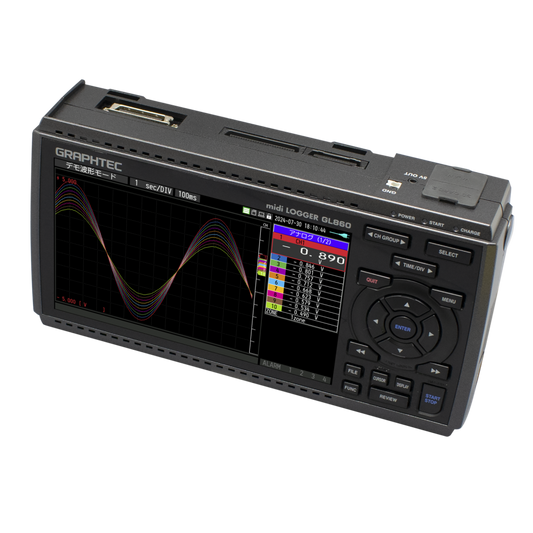 Graphtec - Isolated Multi-CH data LOGGER GL860