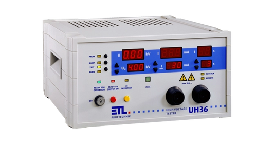 ETL - Hochspannungsprüfgerät UH36 - 5kV AC / 100 mA / 500 VA