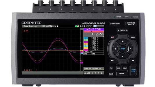 Graphtec - 8 Channel Data Logger GL980