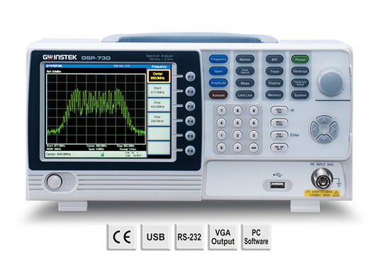 GW INSTEK - GSP-730 Spectrum Analyzer