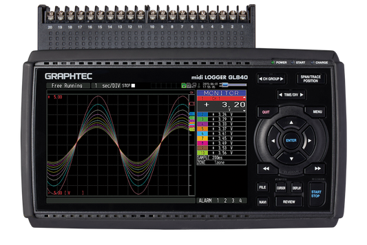Graphtec - Multi-channel Data Logger GL840 series