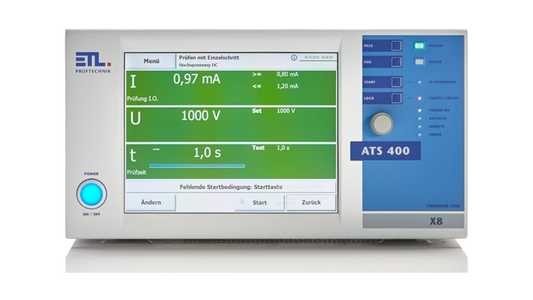 ETL - ATS400 Maschinentester