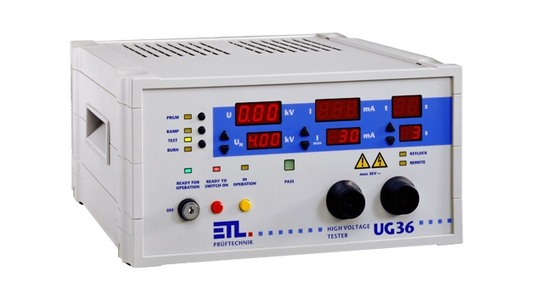ETL - Hochspannungsprüfgerät UG36 - 6 kV DC / 10 mA / strombegrenzt