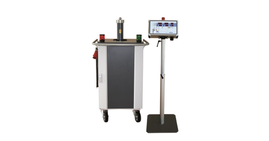 ETL - Mobile Prüfanlage ZPA - 50 kV AC / 150 mA / 7500 VA mit Öltrafo und U-Teiler