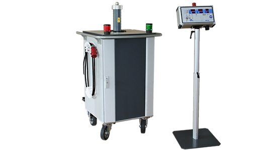 ETL - Mobile Prüfanlage ZPA - 50 kV AC / 150 mA / 7500 VA mit Öltrafo und U-Teiler